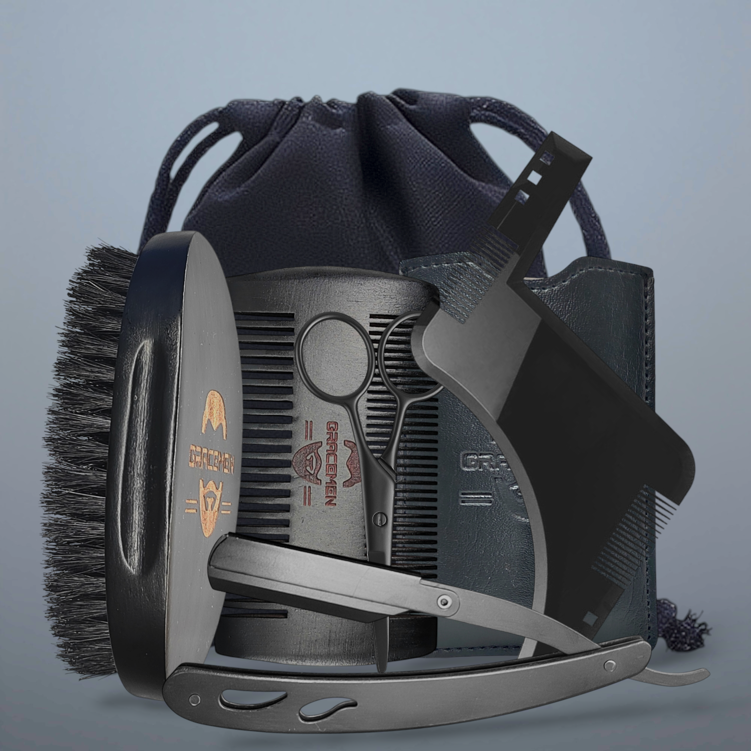 Gracemen Beard Kit - Grooming  - đánh giá và giá Mens Grooming Box