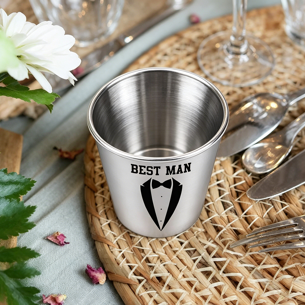 Custom Groomsman Shot Glass Se - đánh giá và giá Men'S Grooming Wedding Day
