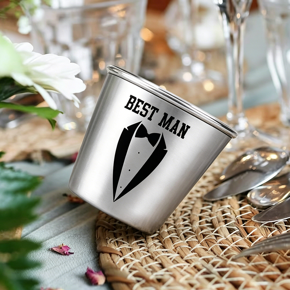 Custom Groomsman Shot Glass Se - đánh giá và giá Men'S Grooming Wedding Day