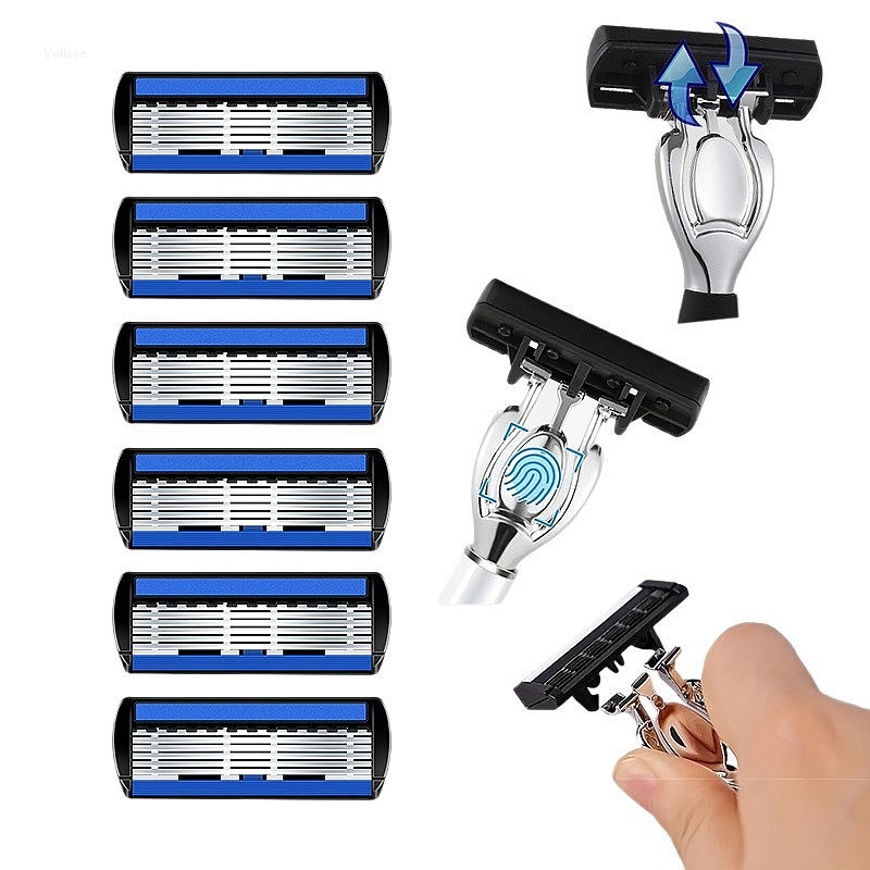 6 Layer Manual Razor Blade Ref - đánh giá và giá Men'S Grooming Gift Box