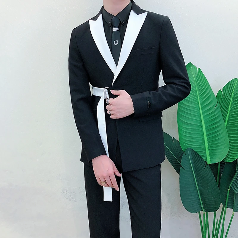 Fashion Slim Fit Men Suit 2 Pi - đánh giá và giá Young Men'S Grooming