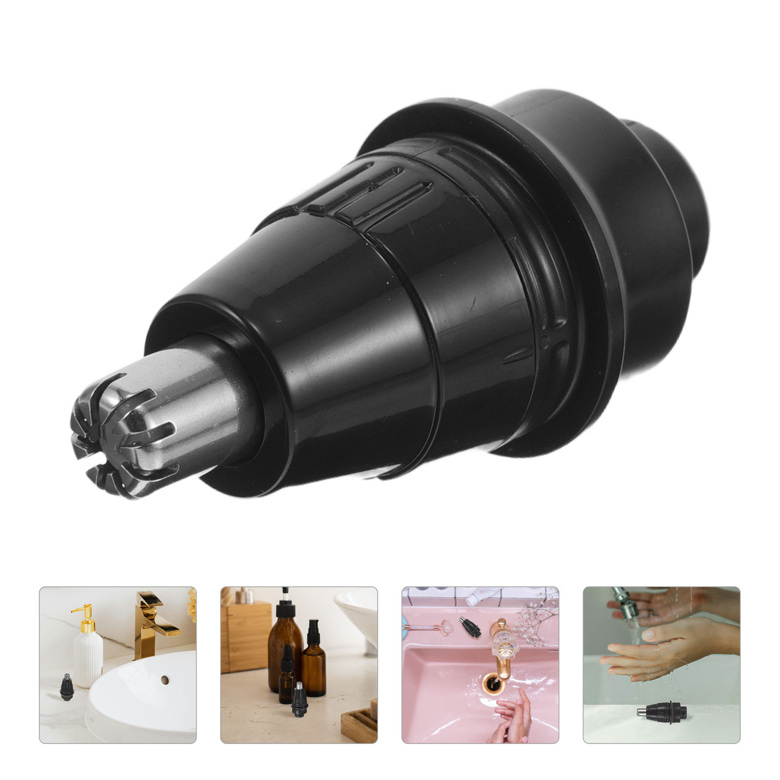 Nose Hair Trimmer Head Electri - đánh giá và giá Mens Grooming Travel Kit