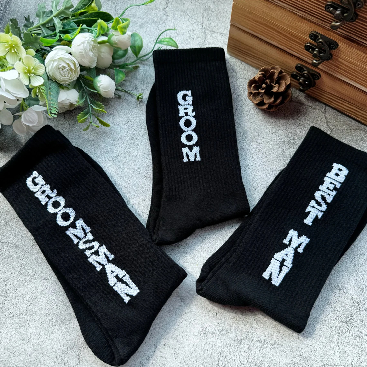 Groomsman Gift Socks, Wedding  - đánh giá và giá Men'S Grooming Wedding Day