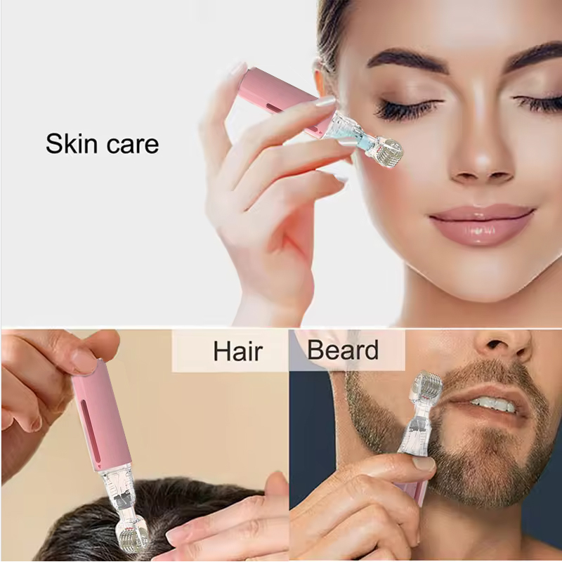 Women Facial Lip Derma Roller  - đánh giá và giá Beard Oil Growth