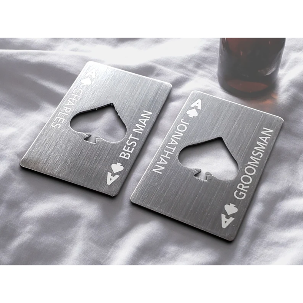 Custom Ace of Spades Groomsmen - đánh giá và giá Men'S Grooming Wedding Day