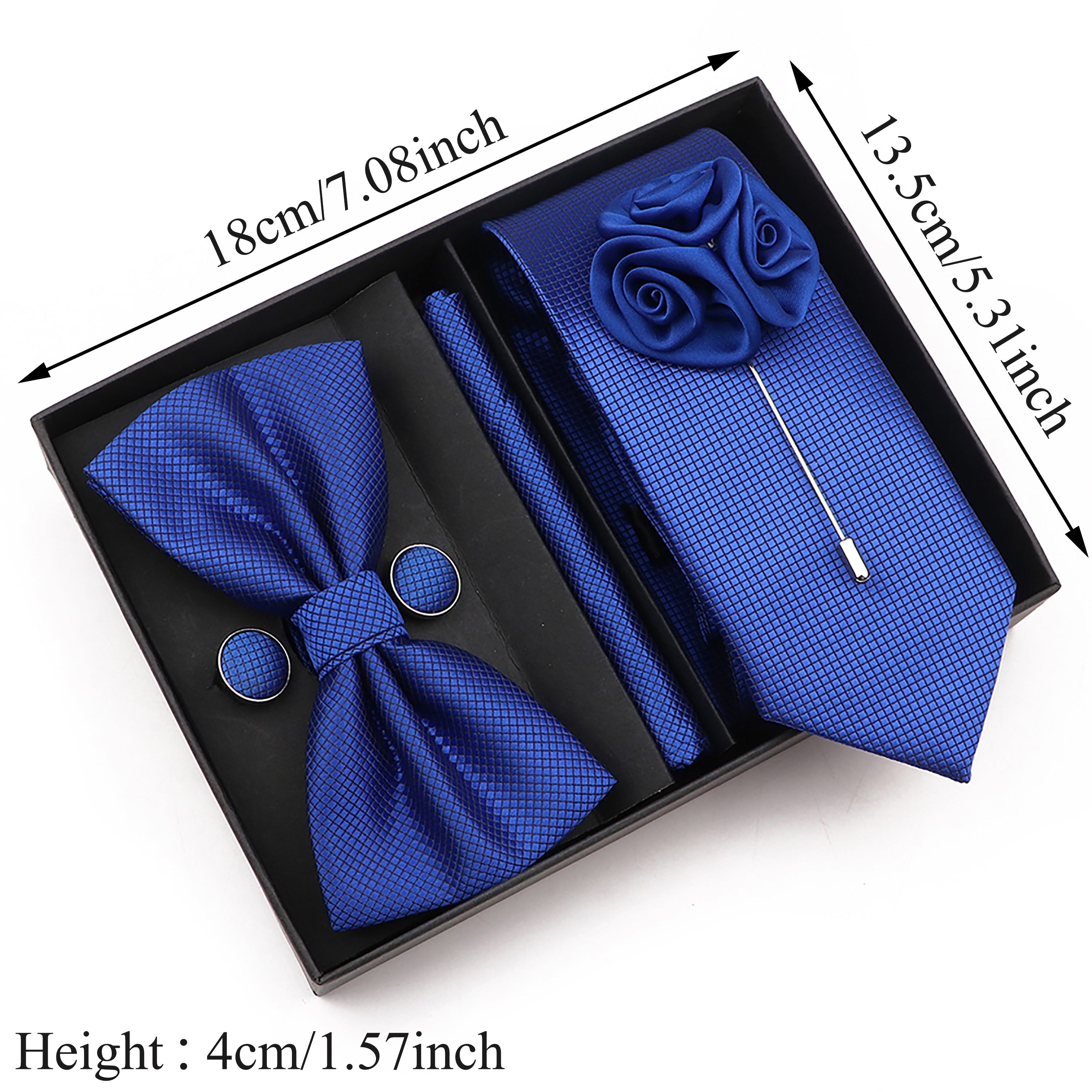 New Style Tie Set Solid Color  - đánh giá và giá Men'S Grooming Gift Box