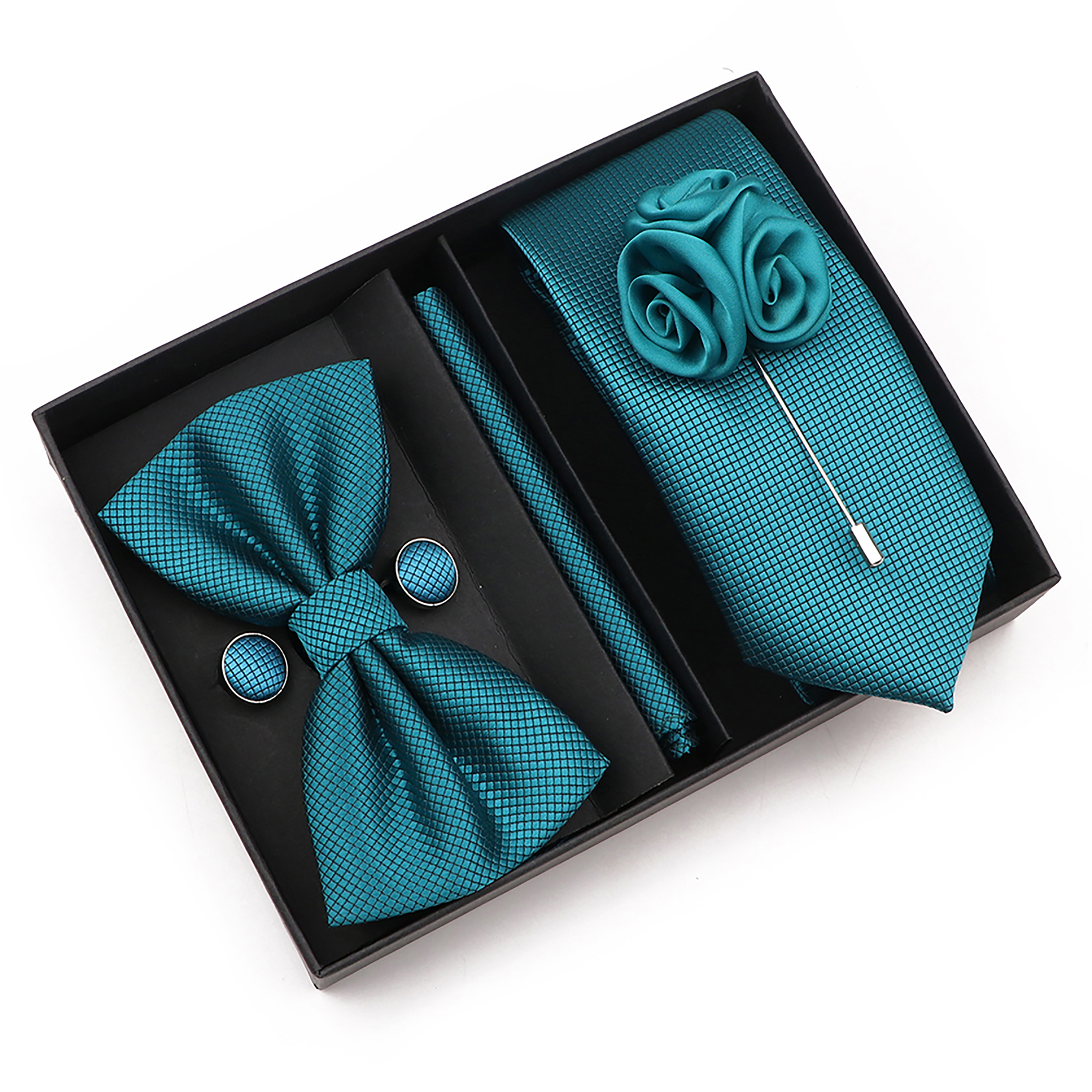 New Style Tie Set Solid Color  - đánh giá và giá Men'S Grooming Gift Box