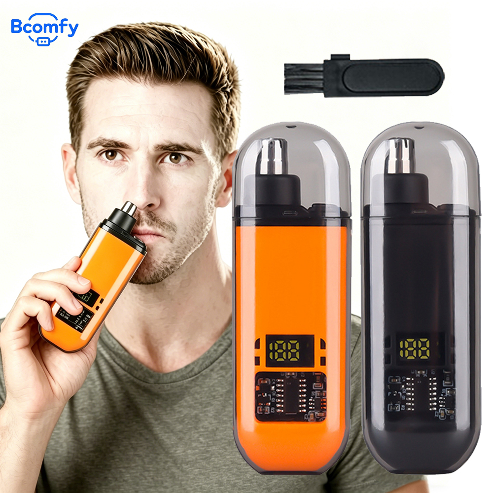 Nose and Ear Hair Trimmer USB  - đánh giá và giá Men'S Grooming Tape