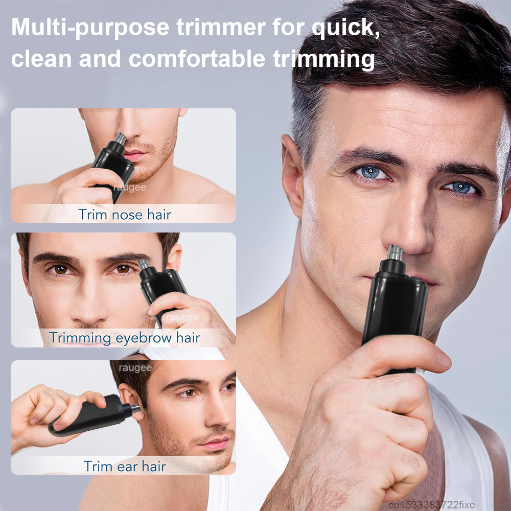 Nose and Ear Hair Trimmer USB  - đánh giá và giá Men'S Grooming Tape
