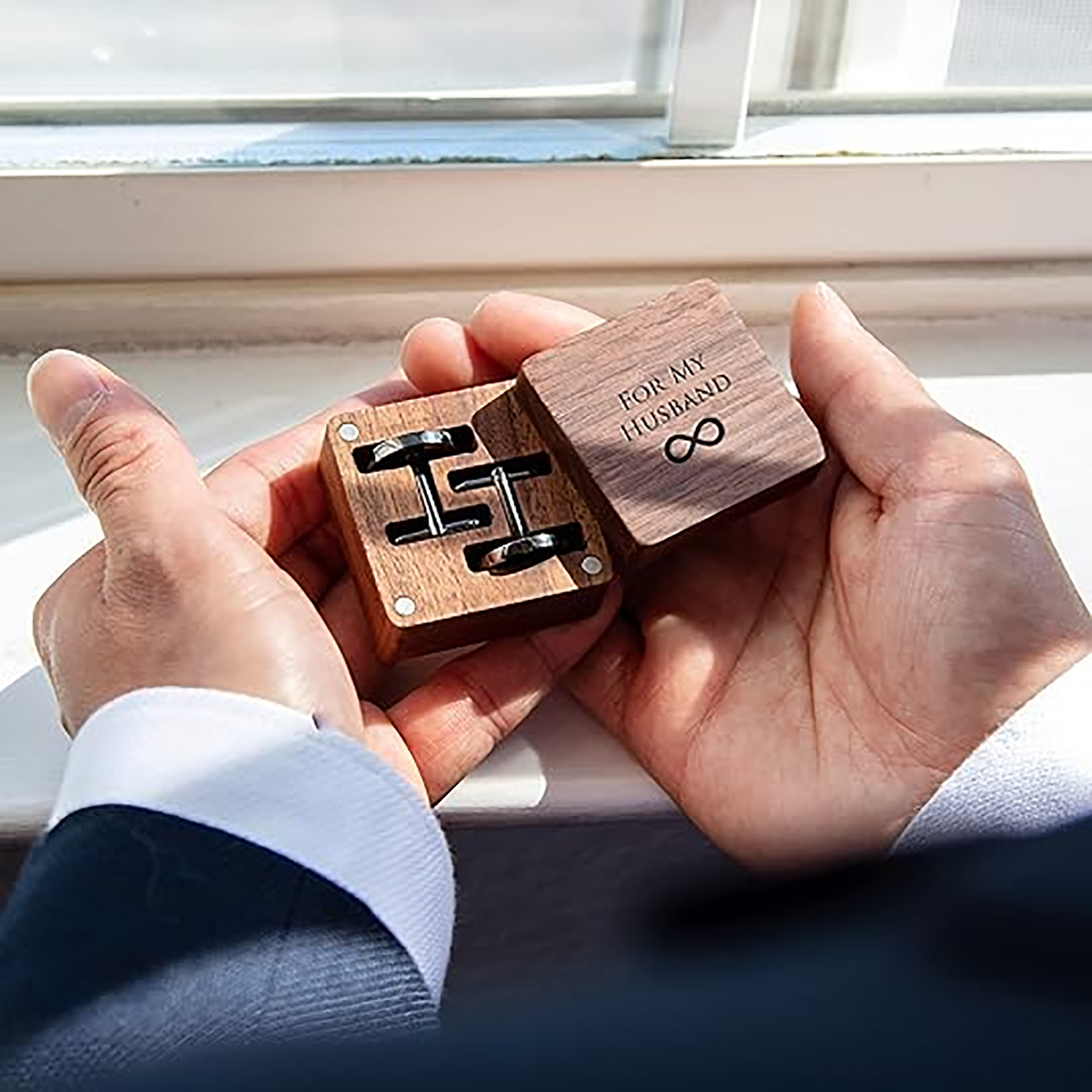 Custom Personalized Cufflinks  - đánh giá và giá Men'S Grooming Gift Box