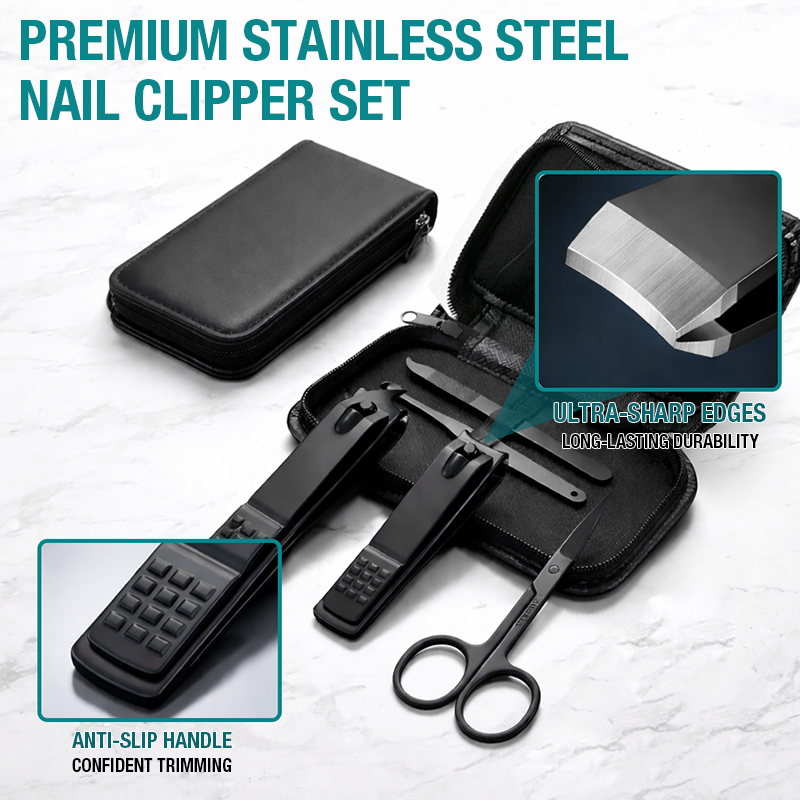 6-IN-1 Portable Nail Clipper S - đánh giá và giá Mens Grooming Box