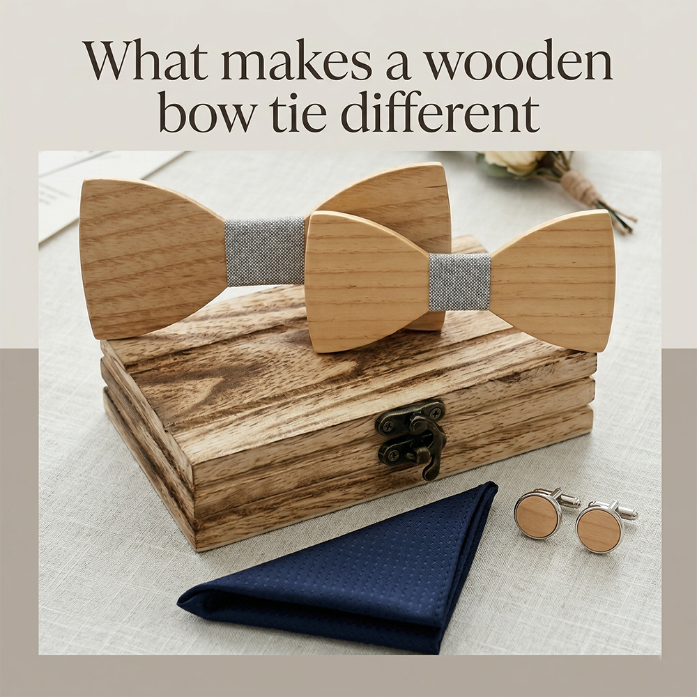 Mens Wooden Bowtie Set Minimal - đánh giá và giá Men'S Grooming Gift Box