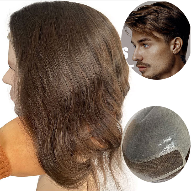 Toupee For Men Human Hair Long - đánh giá và giá Men'S Grooming Tape