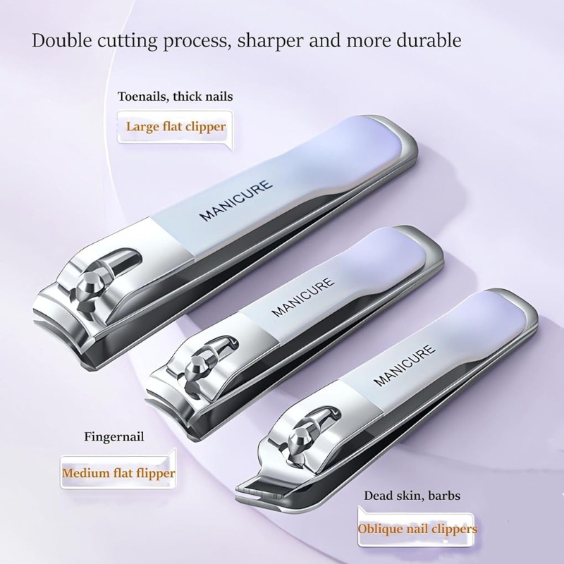 4 Pcs Manicure Set Stainless S - đánh giá và giá Mens Grooming Travel Kit