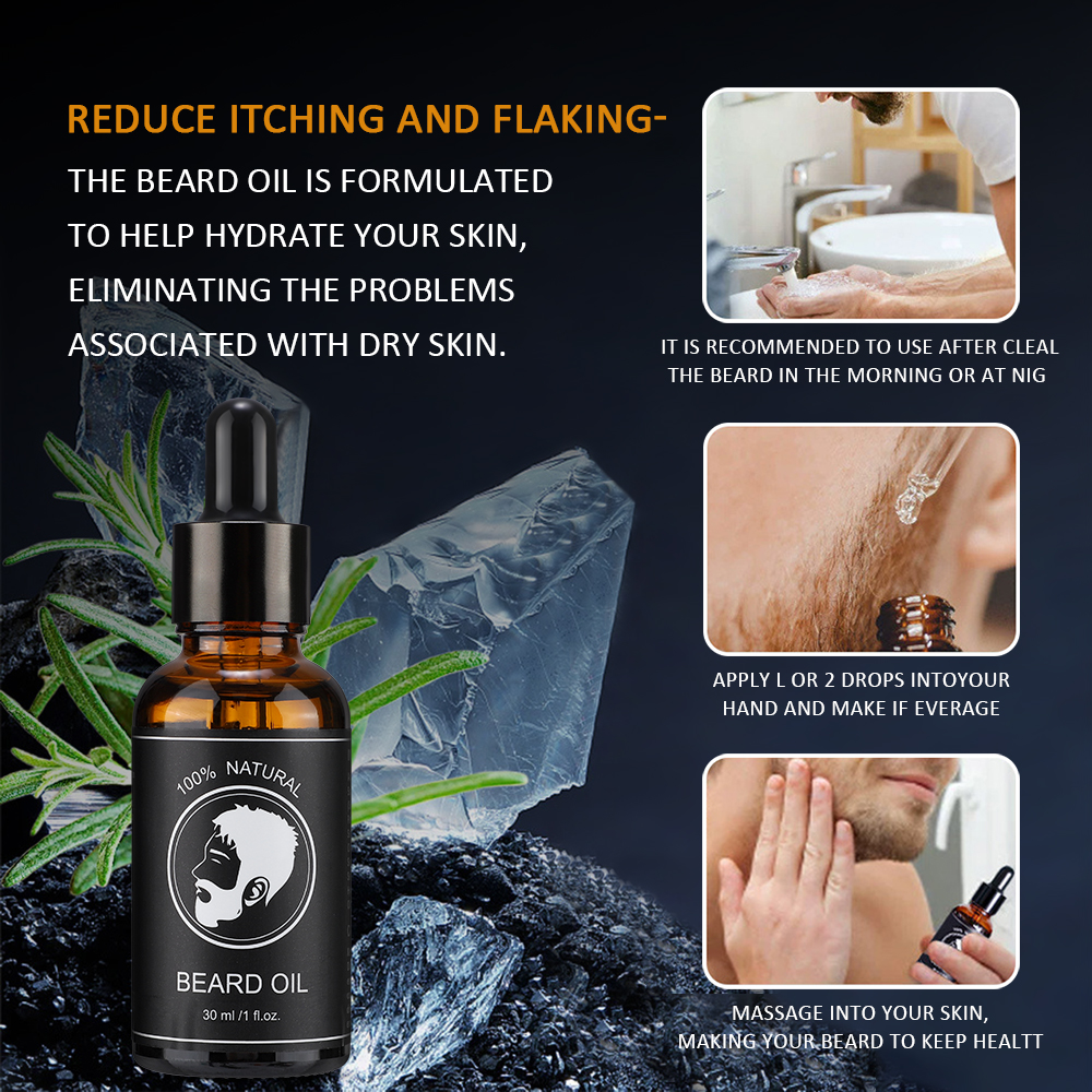 Facial Hair Beard Growth Oil B - đánh giá và giá Beard Oil Growth