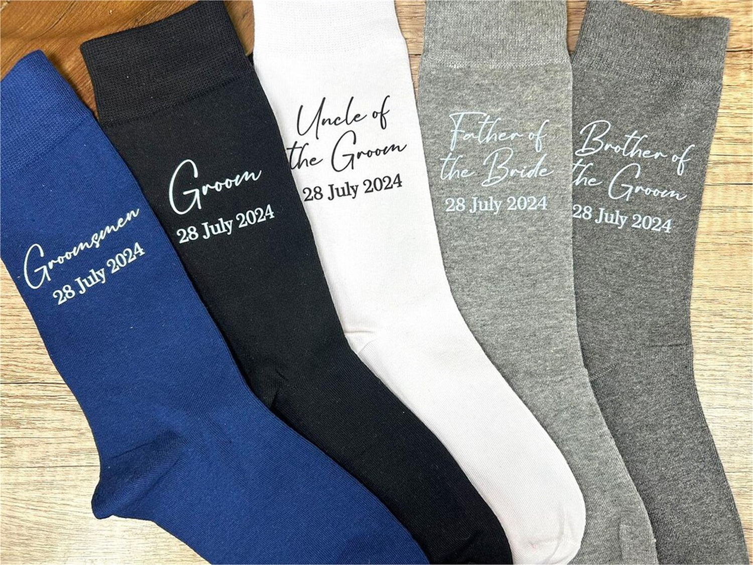 Groomsmen Socks for Wedding, D - đánh giá và giá Men'S Grooming Wedding Day