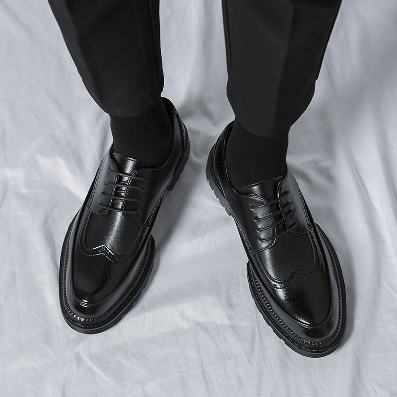 New leather shoes for young me - đánh giá và giá Young Men'S Grooming