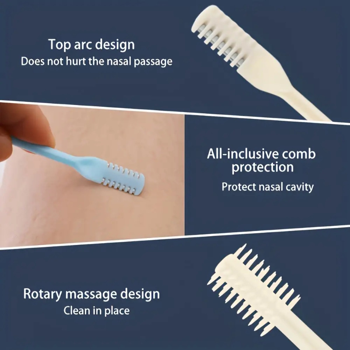 2Pcs Dual Head Nose Hair Trimm - đánh giá và giá Mens Grooming Box
