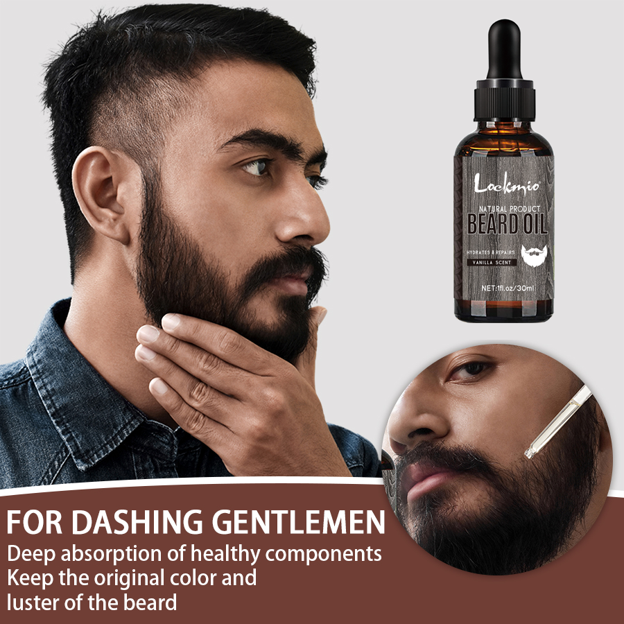LOCKMIO 2pcs Natural Vanilla S - đánh giá và giá Beard Oil Growth