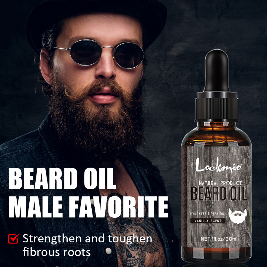 LOCKMIO 2pcs Natural Vanilla S - đánh giá và giá Beard Oil Growth