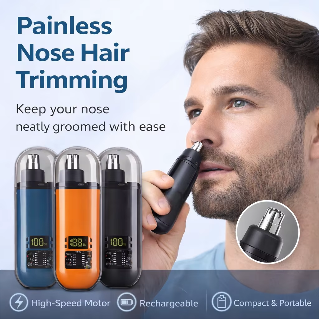 Nose Hair Trimmer Rechargeable - đánh giá và giá Men'S Grooming Tape