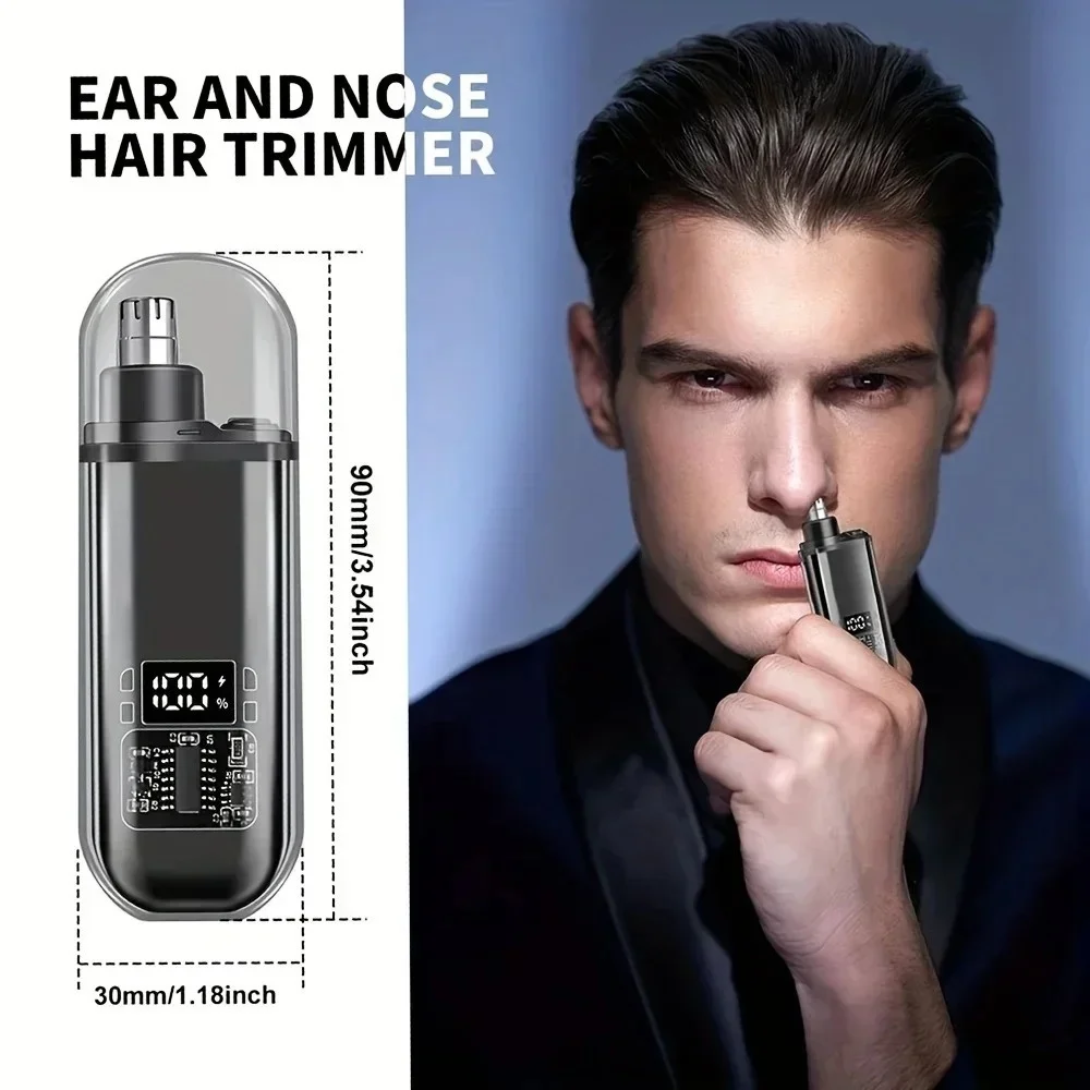 Nose Hair Trimmer Rechargeable - đánh giá và giá Men'S Grooming Tape