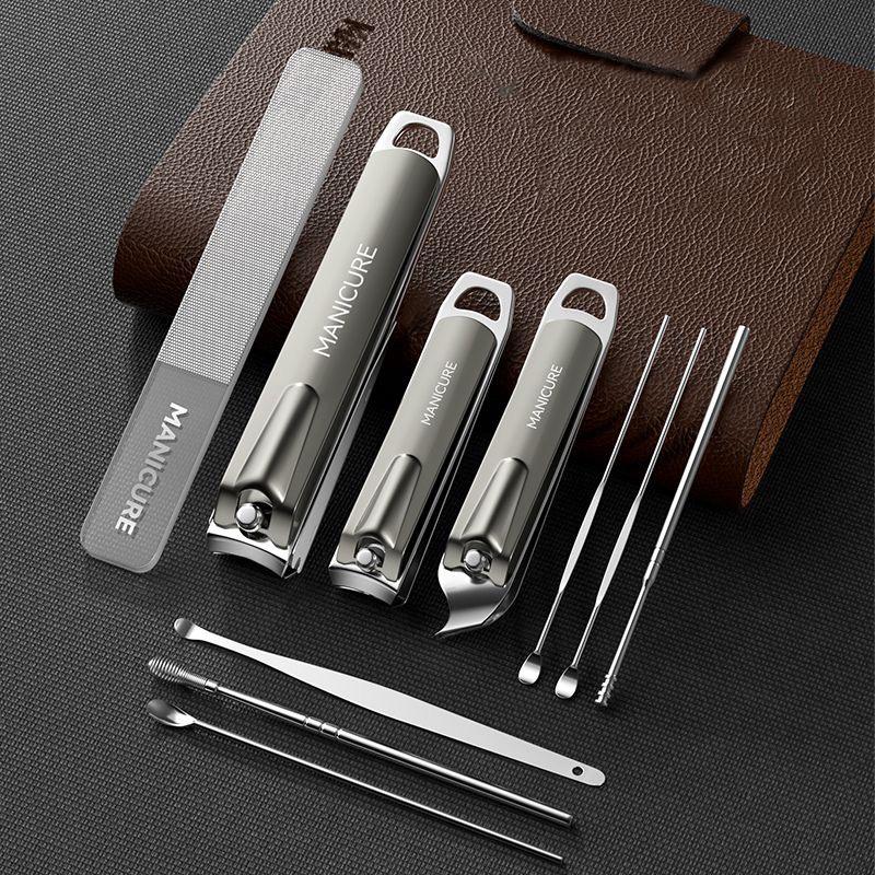 10 Pcs Manicure Pedicure Set P - đánh giá và giá Mens Grooming Travel Kit