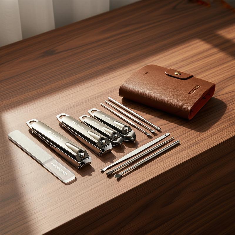 10 Pcs Manicure Pedicure Set P - đánh giá và giá Mens Grooming Travel Kit