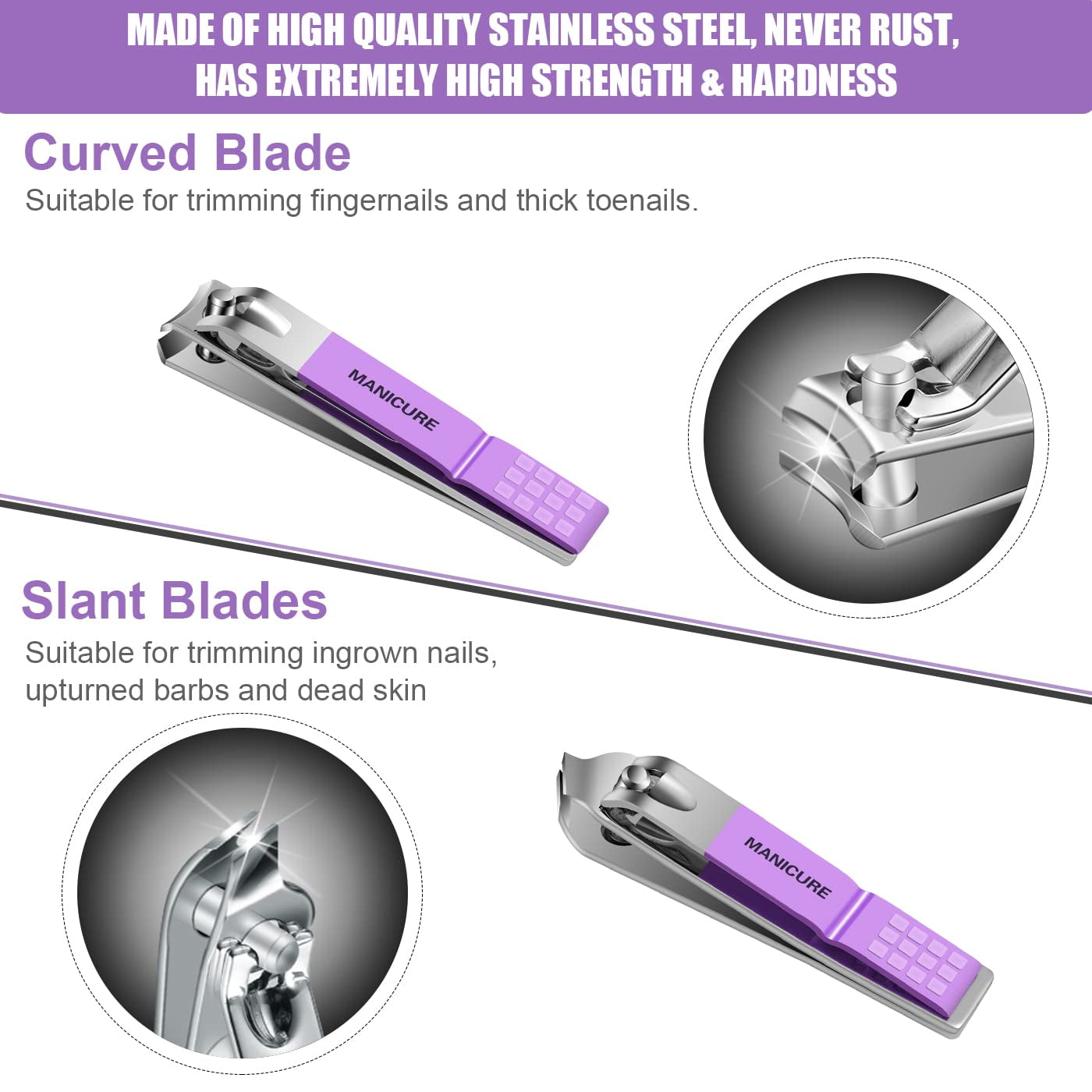 Manicure Set Professional Nail - đánh giá và giá Mens Grooming Travel Kit