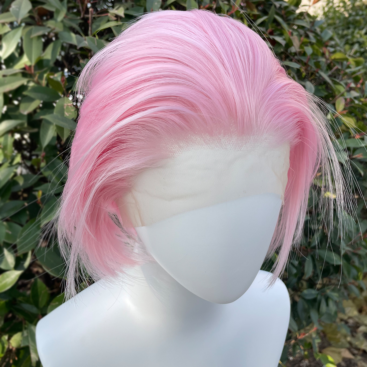 Light Pink Short Bob Cut for W - đánh giá và giá Men'S Grooming Tape