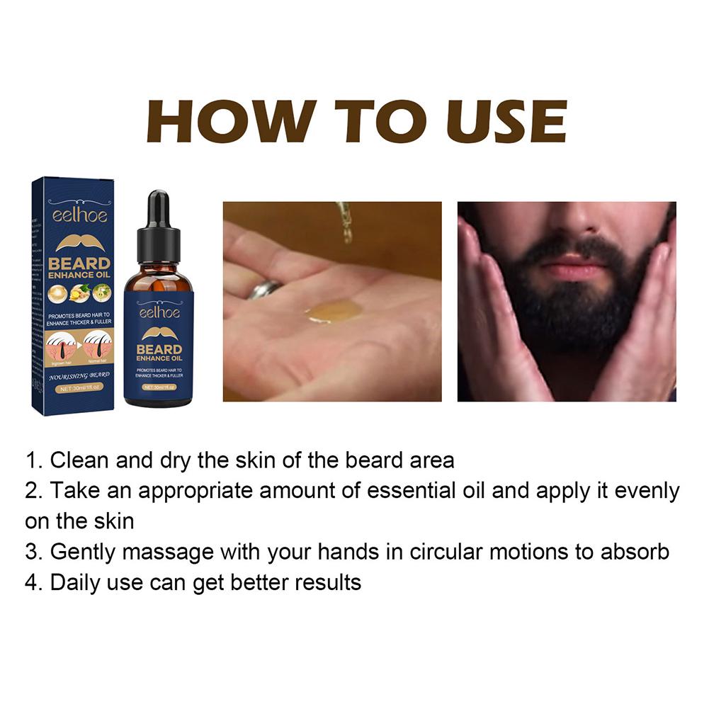 Natural 1/3/5Pcs Beard Growth  - đánh giá và giá Beard Oil Growth