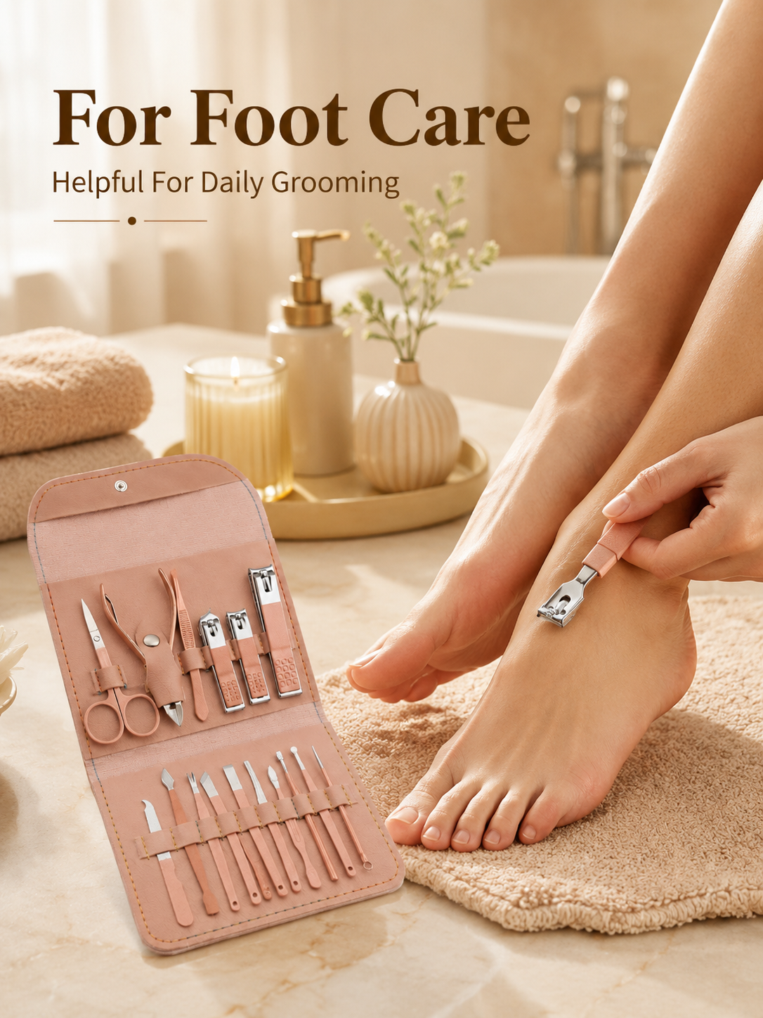 8/16-Piece Manicure Pedicure G - đánh giá và giá Mens Grooming Travel Kit
