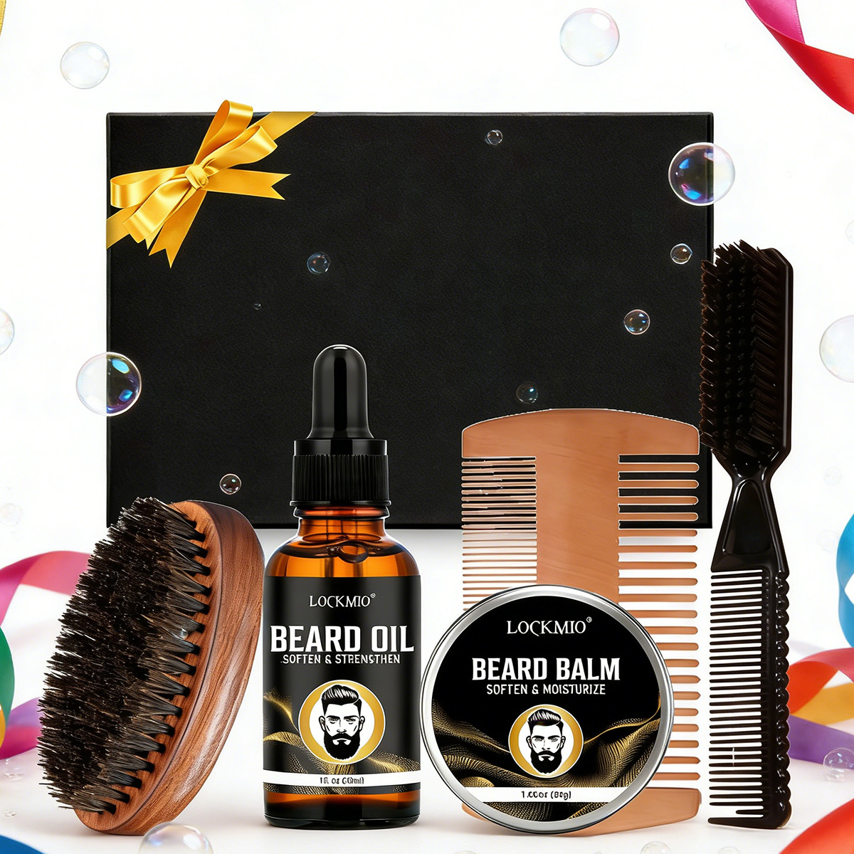 Valentine's Day Men's Beard Ca - đánh giá và giá Beard Oil Growth
