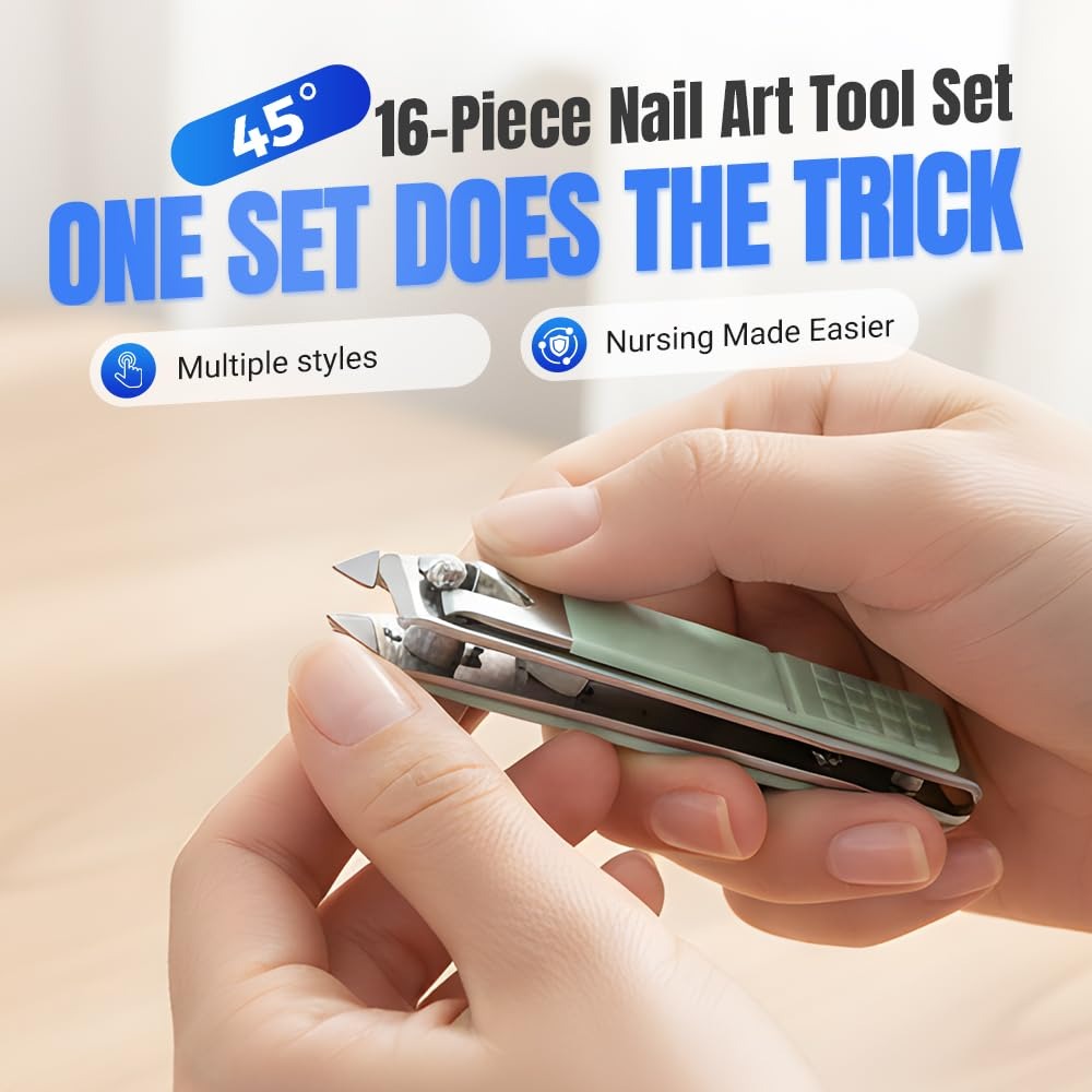 Manicure Set 16 in 1 Stainless - đánh giá và giá Mens Grooming Travel Kit