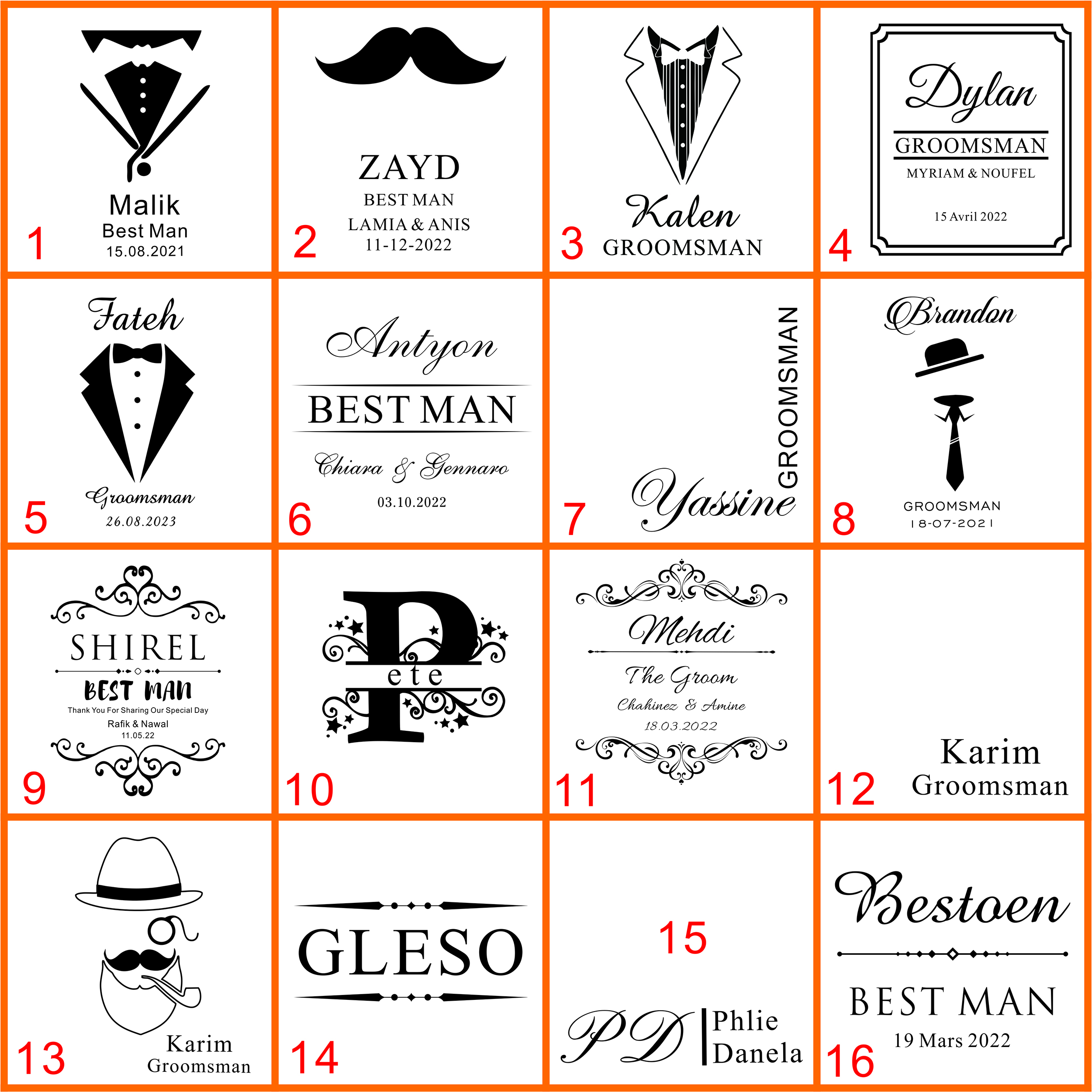 Personalized Name Hip Flask Se - đánh giá và giá Men'S Grooming Wedding Day