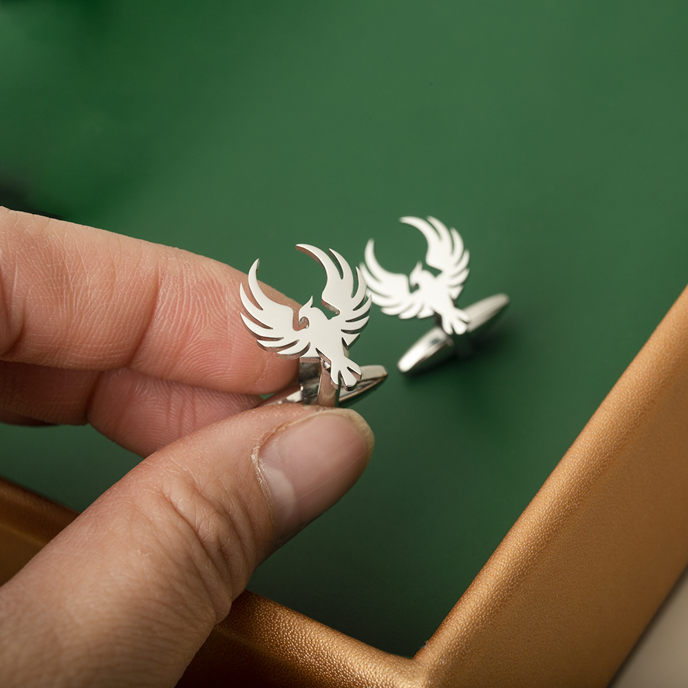 Stainless Steel Men Cufflinks  - đánh giá và giá Men'S Grooming Wedding Day